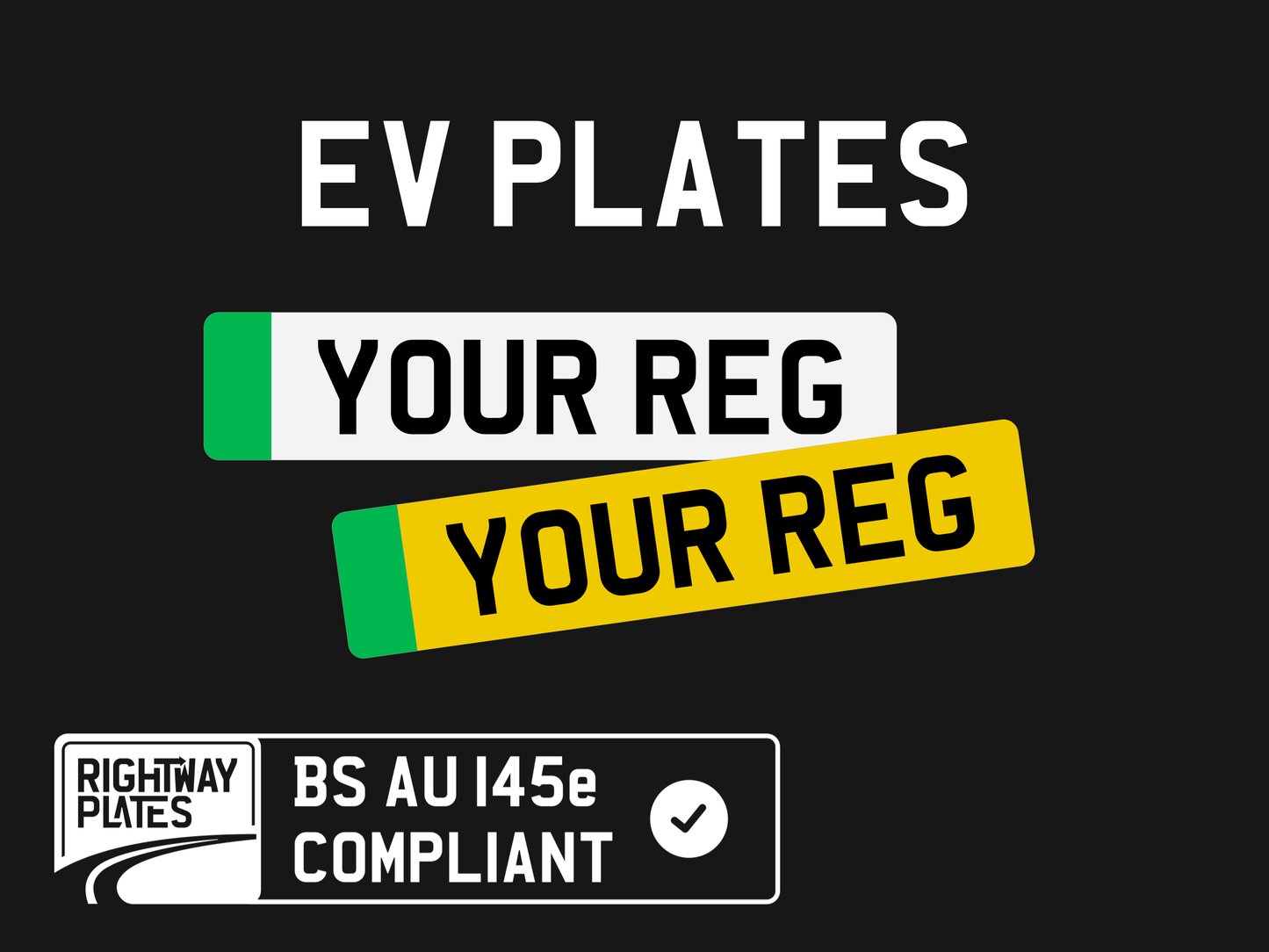 Number Plates - Premium Quality 2D Standard Size Car 100% Road / MOT Legal